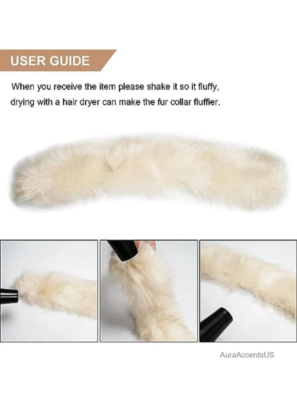 N/A detachable faux